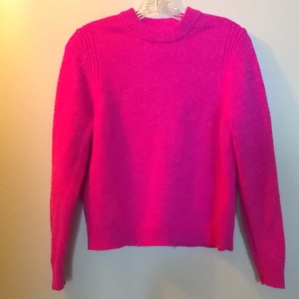 magenta sweater